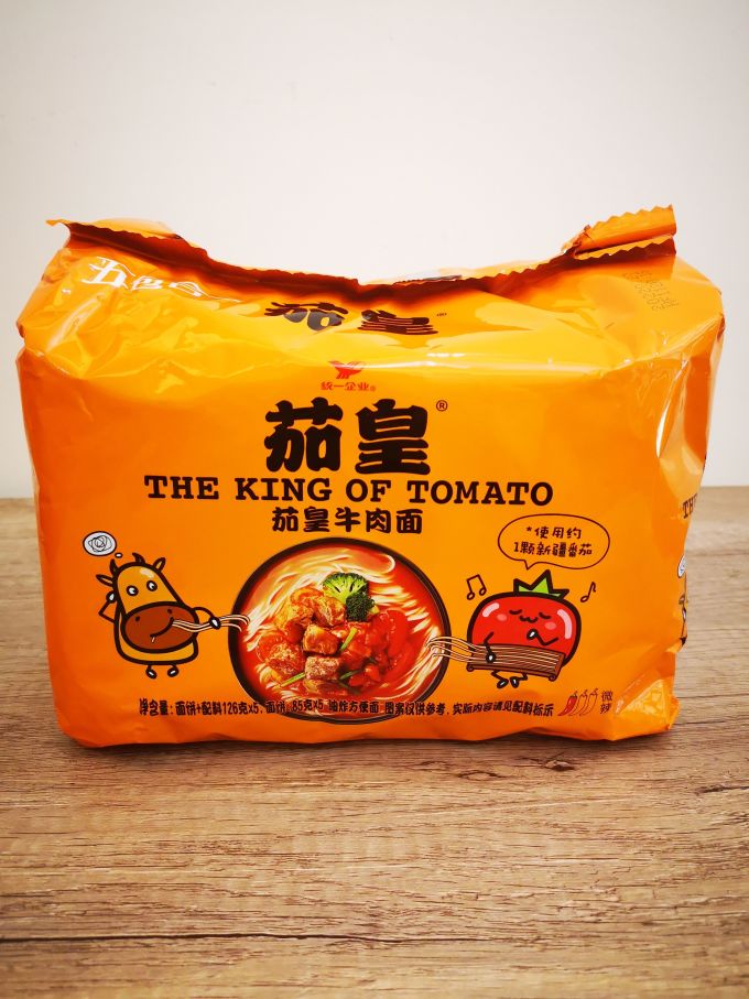 统一方便面/粉怎么样 番茄味很浓的茄皇牛肉面_什么值得买