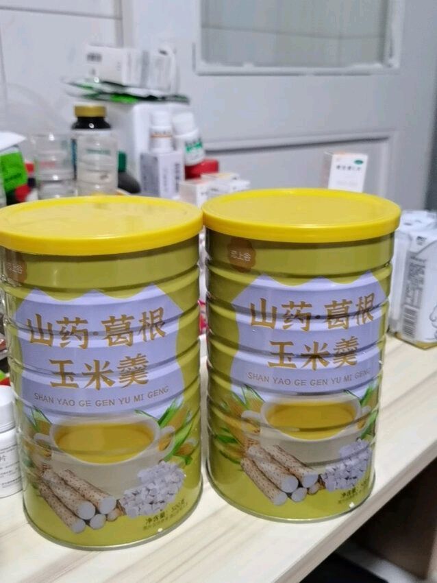 恋上谷山药葛根玉米羹粉桶装营养早餐米糊