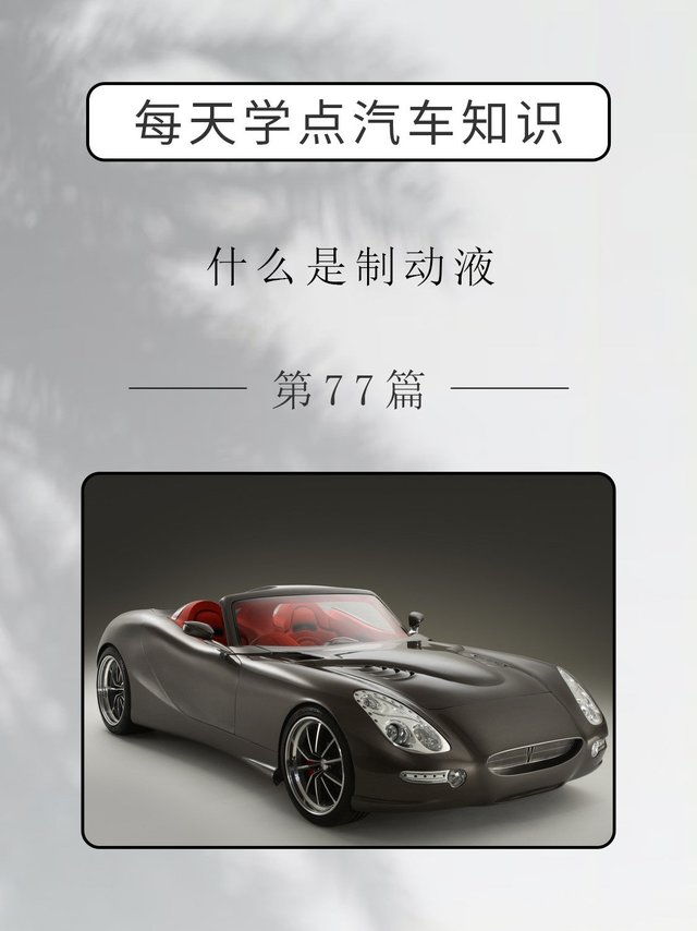 汽车知识：什么是制动液