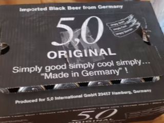 酒花浸膏特别的浓黑啤酒，正宗德国味