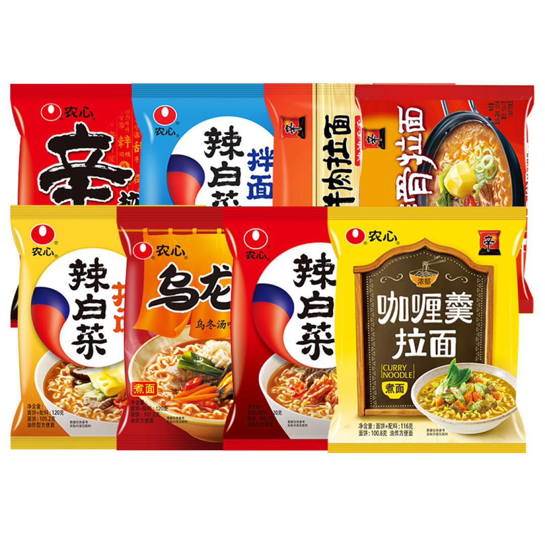 农心拉面八连包，哪个口味最好吃