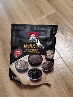 桂格五黑燕麦片早餐必备饮品