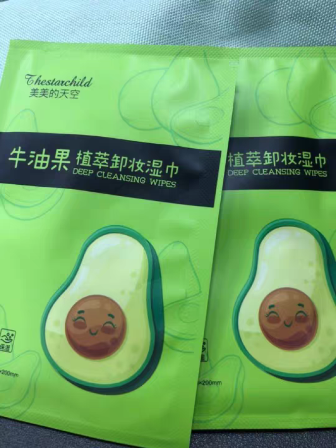 美美的天空卸妆湿巾