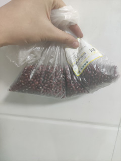 饱满大颗粒的红豆啊