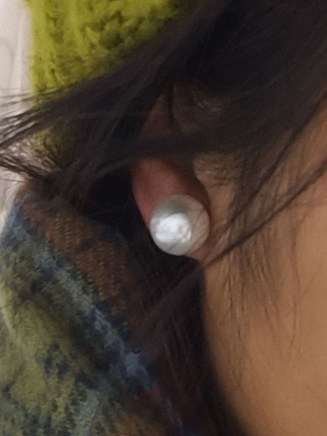 快来look这个漂亮的大珍珠