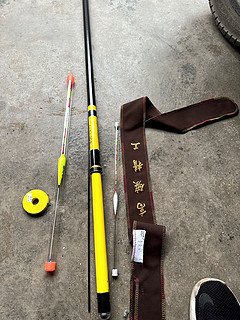达瓦猎手鱼竿，进口碳素手竿