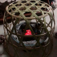 烤火放火炉上用的竹笼
