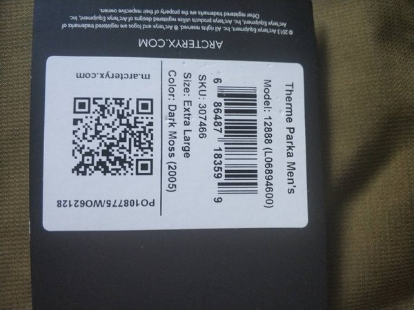 始祖鸟 gtx羽绒大衣