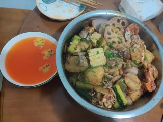 今天就先为过年试试菜
