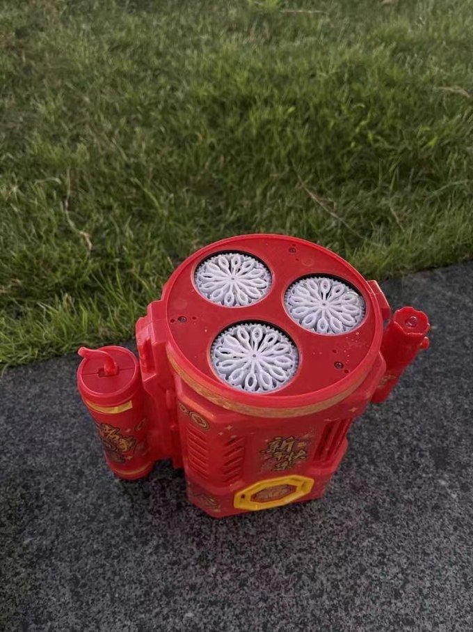 活石电动玩具怎么样 2023新款网红烟花泡泡机_什么值得买