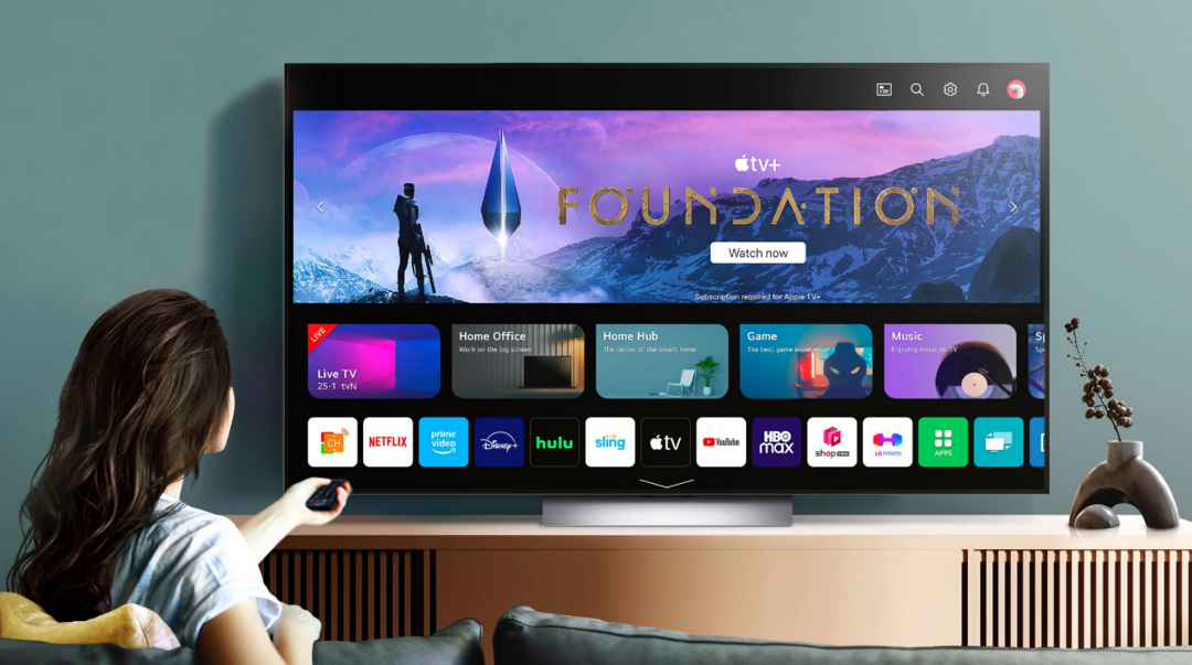 LG 2023电视将会有新的webOS系统并支持Matter智能家居连接标准