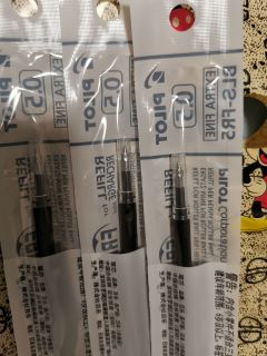 百乐可擦水笔笔芯