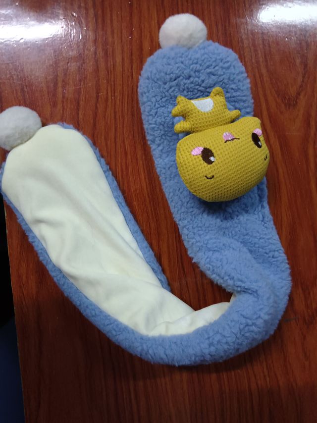 可爱小恐龙儿童围巾