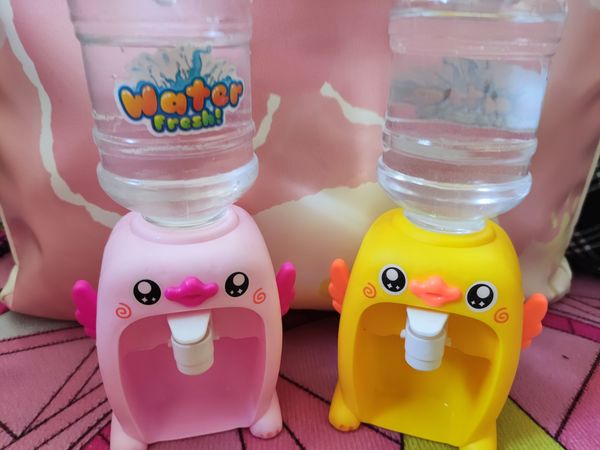 孩子心心念念的饮水机玩具