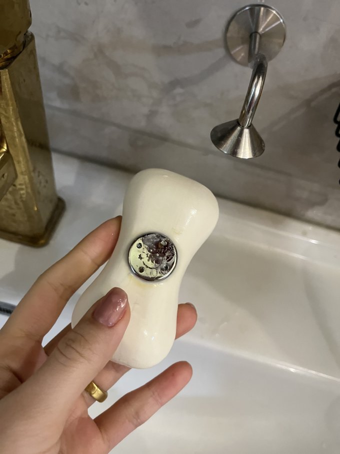 皂盒牙刷架