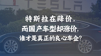 特斯拉在降价，而国产车型却涨价，谁才是真正的良心车企？