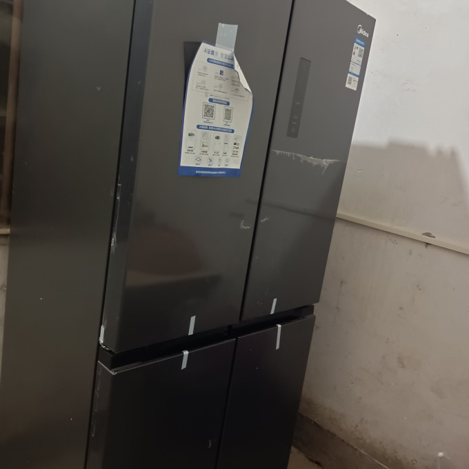 美的双门冰箱