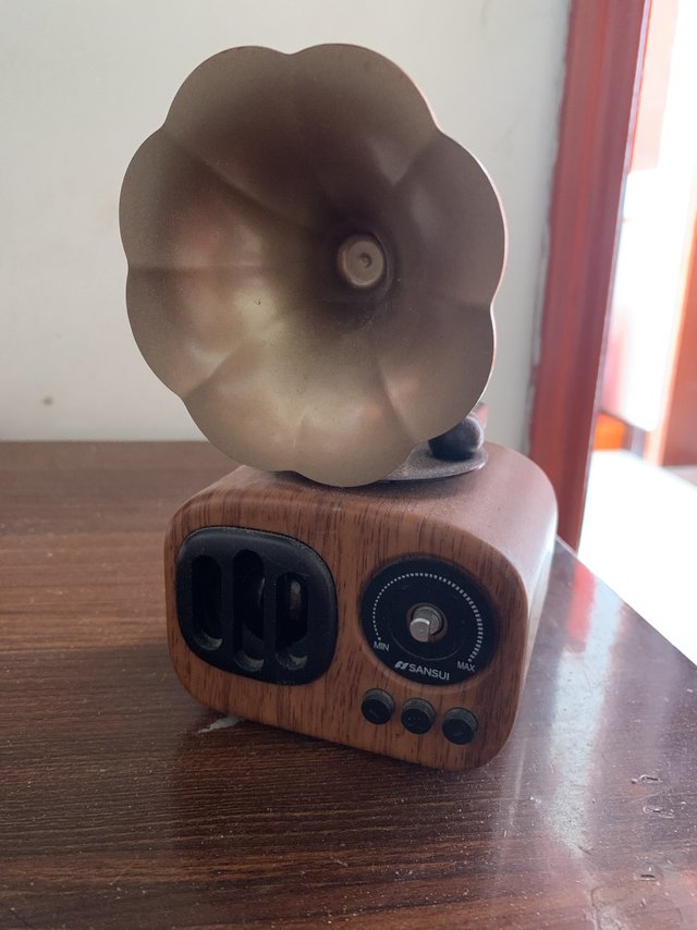 复古迷你蓝牙小音响！