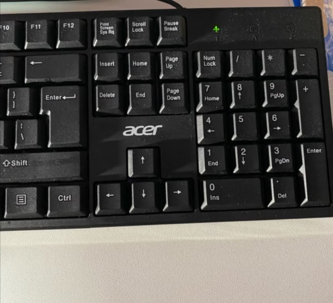 宏碁(acer) 键盘 有线键盘 办公键盘 笔记本键盘