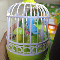 儿童鸟笼玩具小鸟电动会唱歌