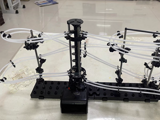 云霄飞车太空轨道拼装玩具儿童科学实验手工