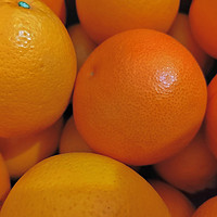 甜甜的橙子就像橙子味果冻