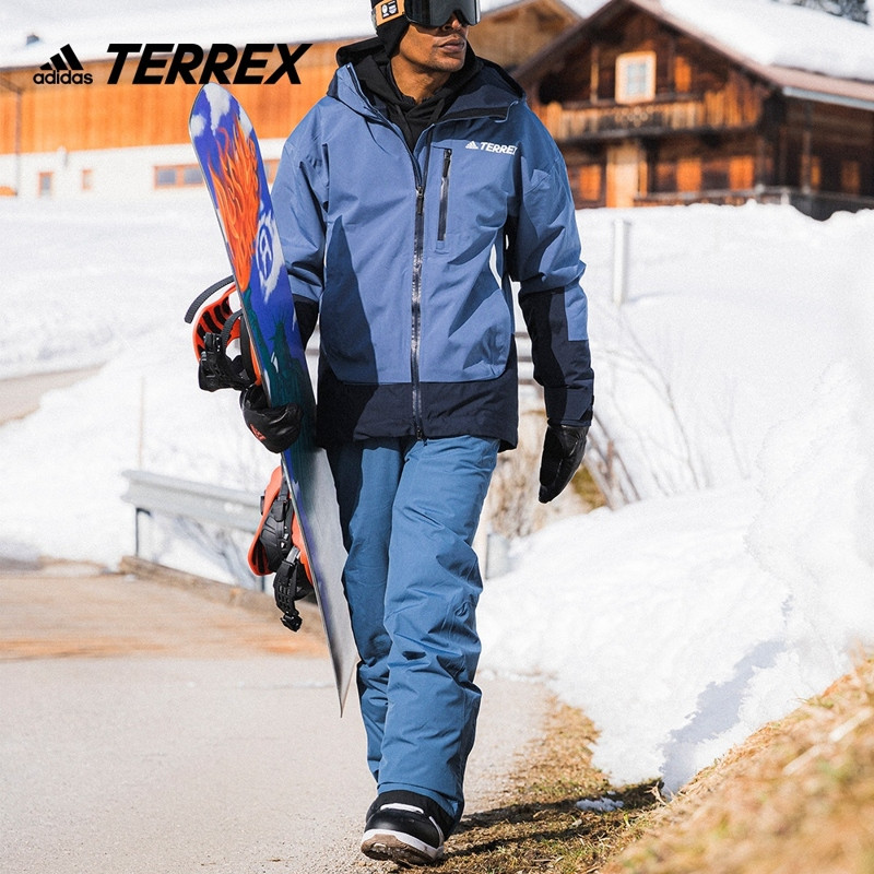 Adidas TERREX专业级雪服，集环保与科技于一身，细节满满值得享用