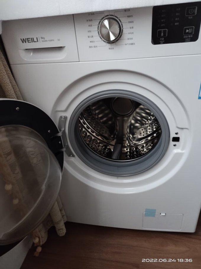 威力滚筒洗衣机怎么样 威力牌洗衣机滚筒洗衣机收到了,._什么值得买