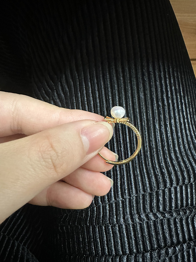 京润珍珠时尚戒指