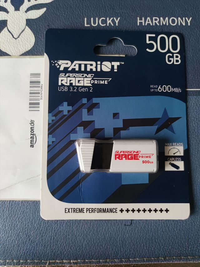 博帝 Patriot Supersonic 500G U盘入手体验