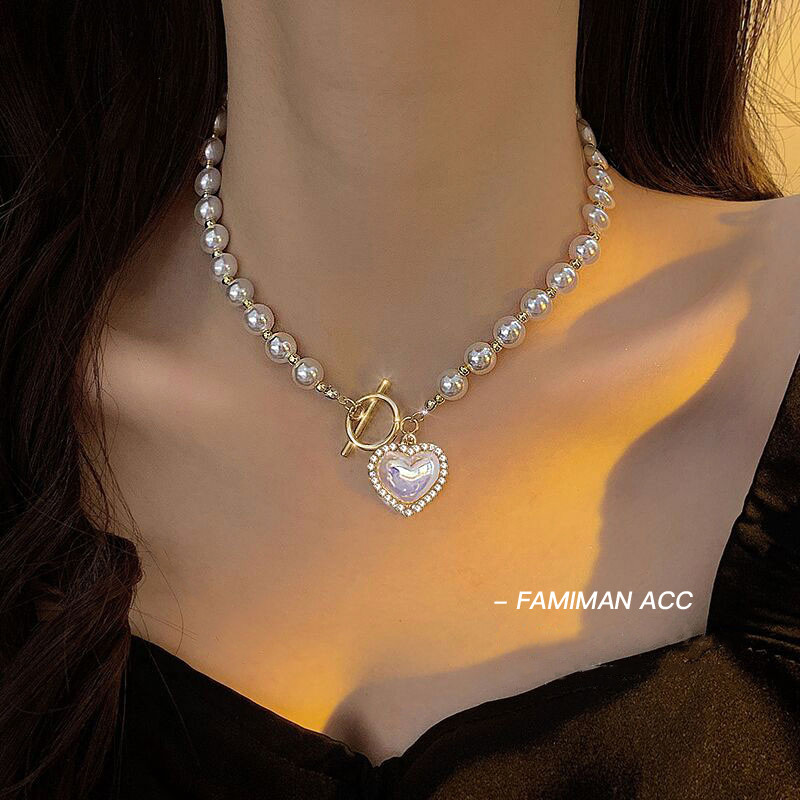 珍珠项链永远是女人的首饰首选，气质感拉满！
