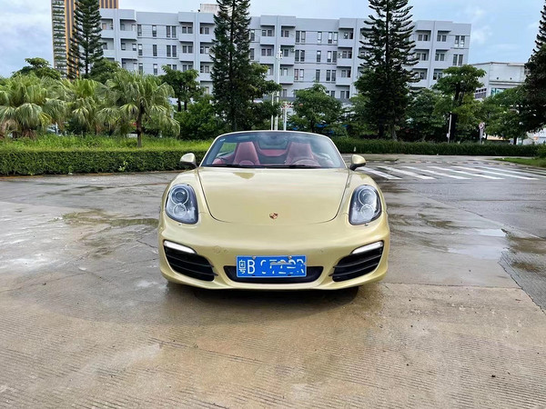 拿下14年保时捷Boxster.2.7L选配版