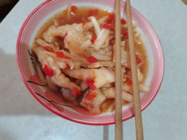 酸辣柠檬无骨鸡爪
