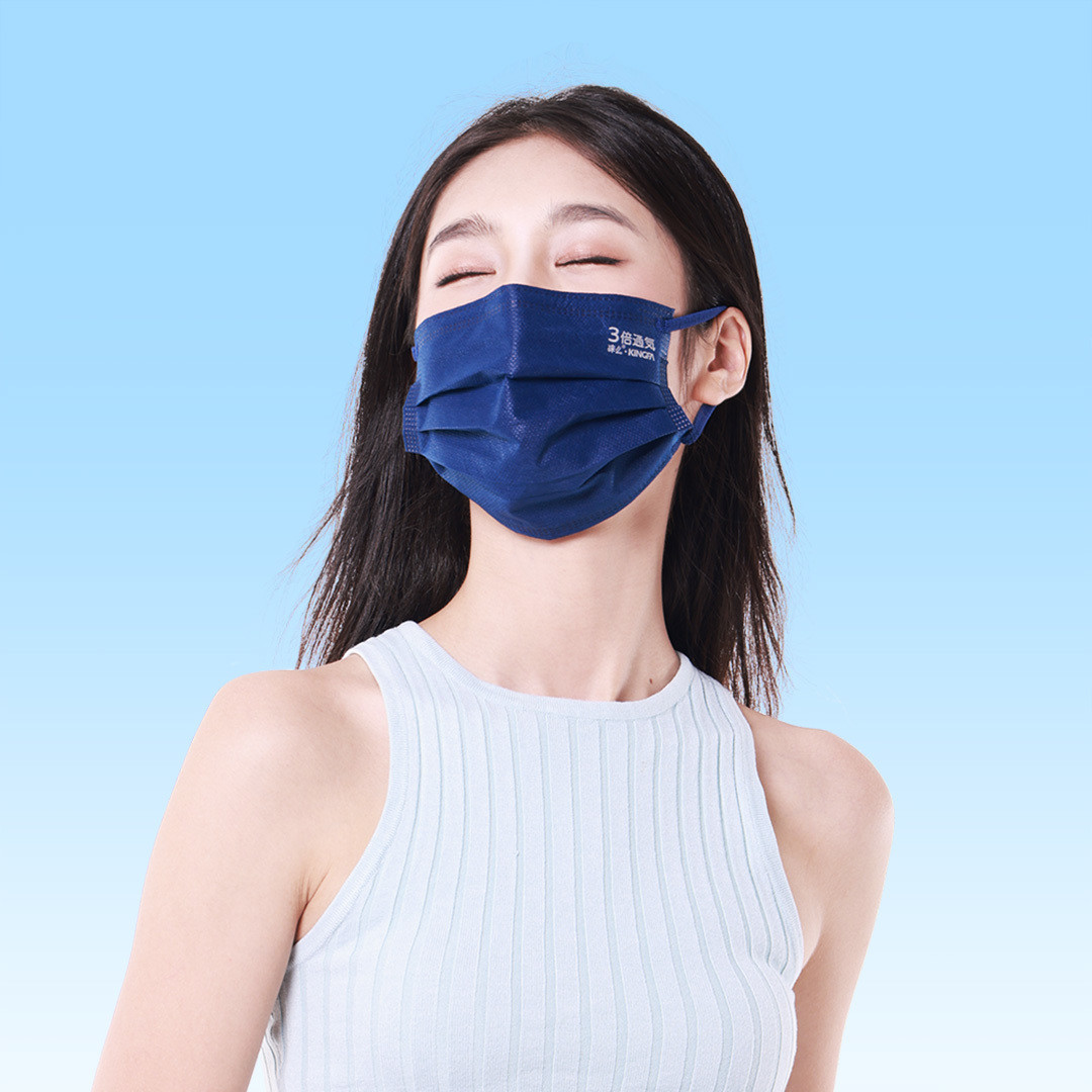 轻薄透气 沫么3倍通气医用外科口罩