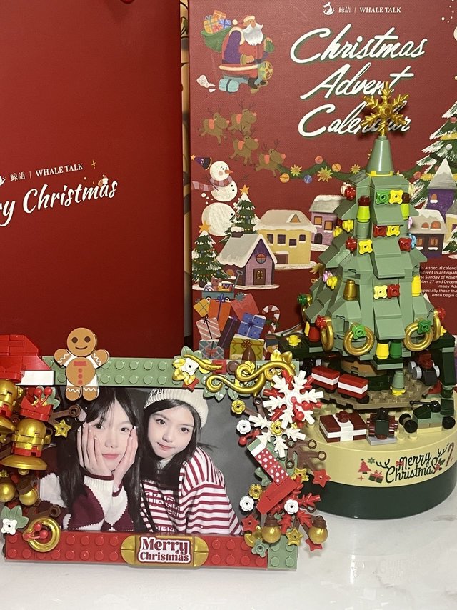 用积木装照片太有纪念感啦｜🎄氛围感拉满