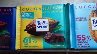 年货Ritter SPORT醇黑巧克力