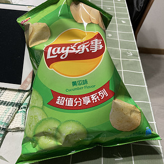 最爱的口味，乐事清爽黄瓜味🥒