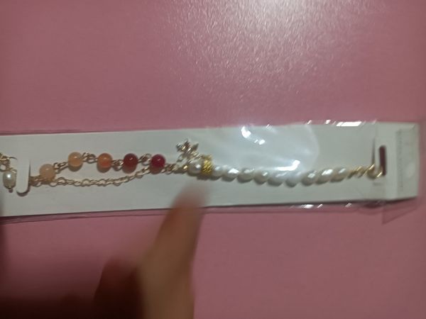 夏日必备草莓珍珠手链