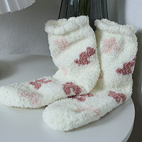 冬天必备的珊瑚绒可爱袜子，不能冻到🦶