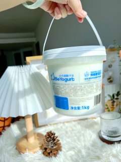 这桶装的巨无霸酸奶吓到我了 