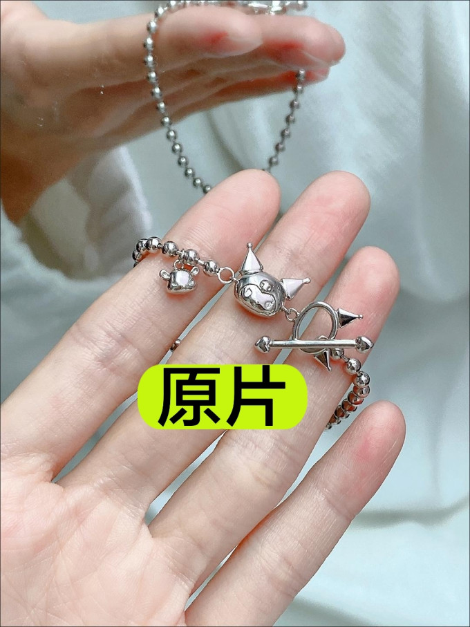 凯蒂猫银手镯/手链/脚链