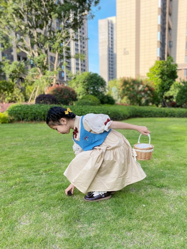 洋气亲子连衣裙两件套