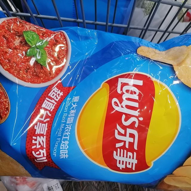 乐事意大利香浓红烩味135g休闲食品办公室零食小吃膨化食品 *18件