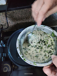 电饼铛做的海蛎煎