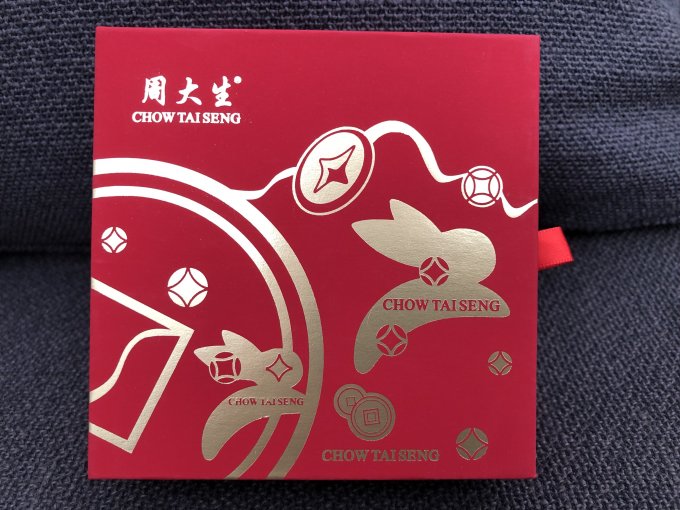 周大生黄金项链