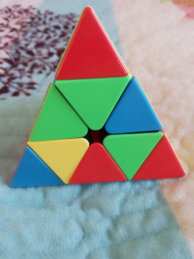 益智玩具——三角形金字塔魔方_什么值得买
