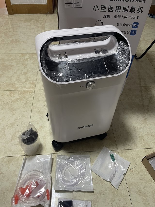 预售一个月制氧机终于到货，关爱老年人