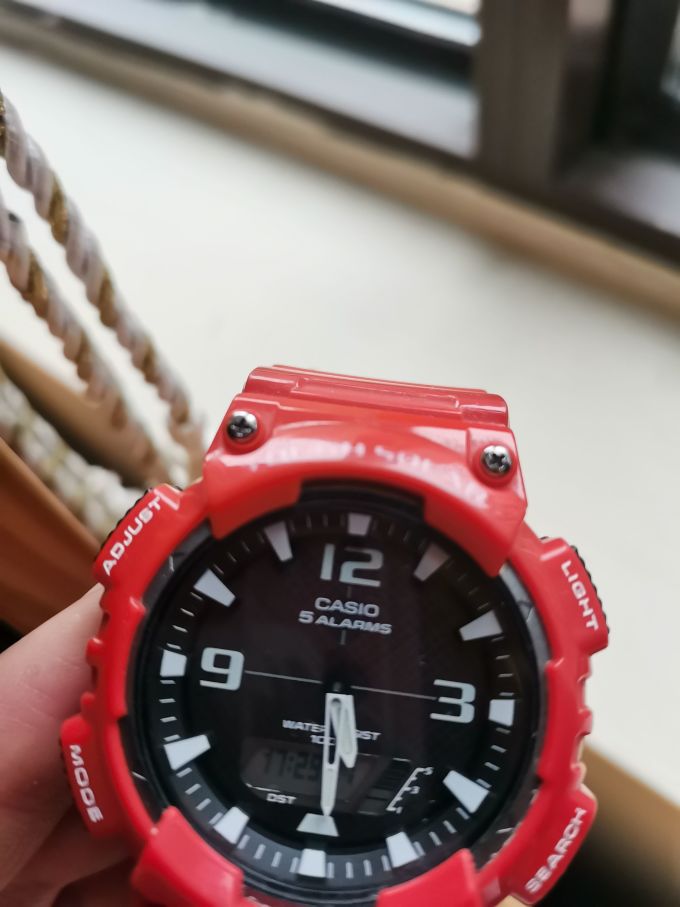 卡西欧男表怎么样 aq-s810wc-4a 便宜点光动能_什么值得买