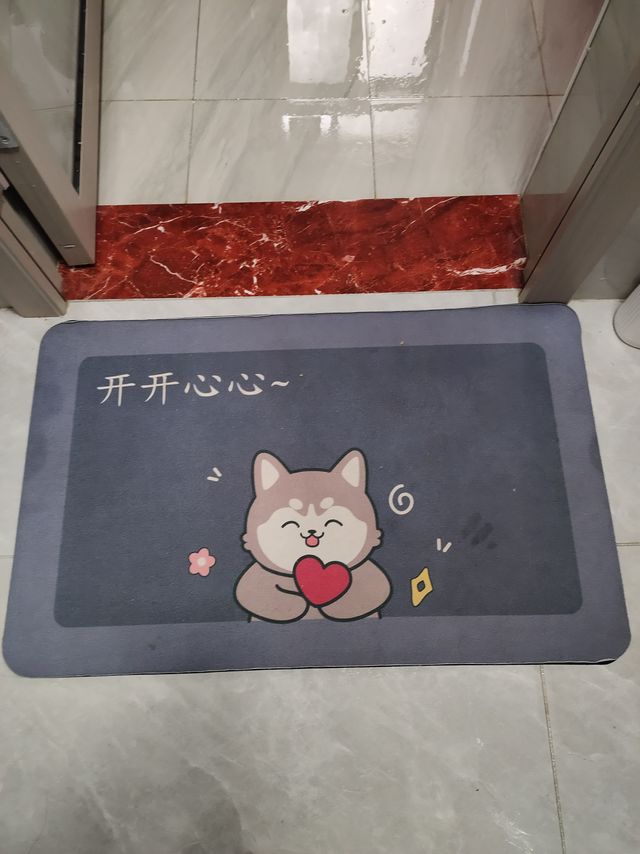 硅藻泥浴室吸水地垫