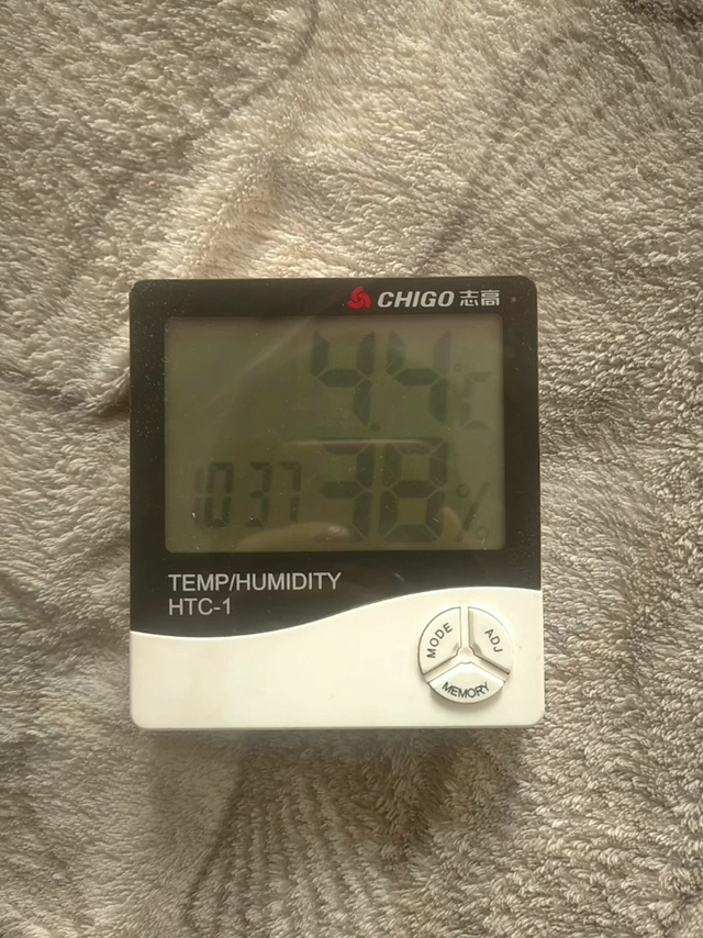 新年新气象，室内温湿度计